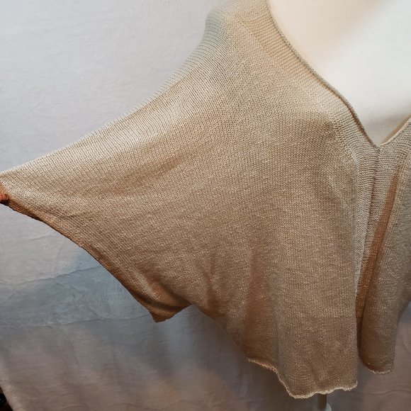 COCO + JAIMESON floppy sweater cream colored xs/s - Picture 2 of 5